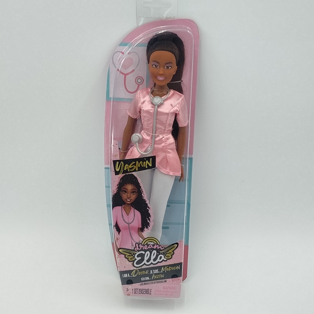 Yasmin Dream Ella MGA Doctor Doll‎ Scrubs Nurse Barbie 👀📸SEE📏📸